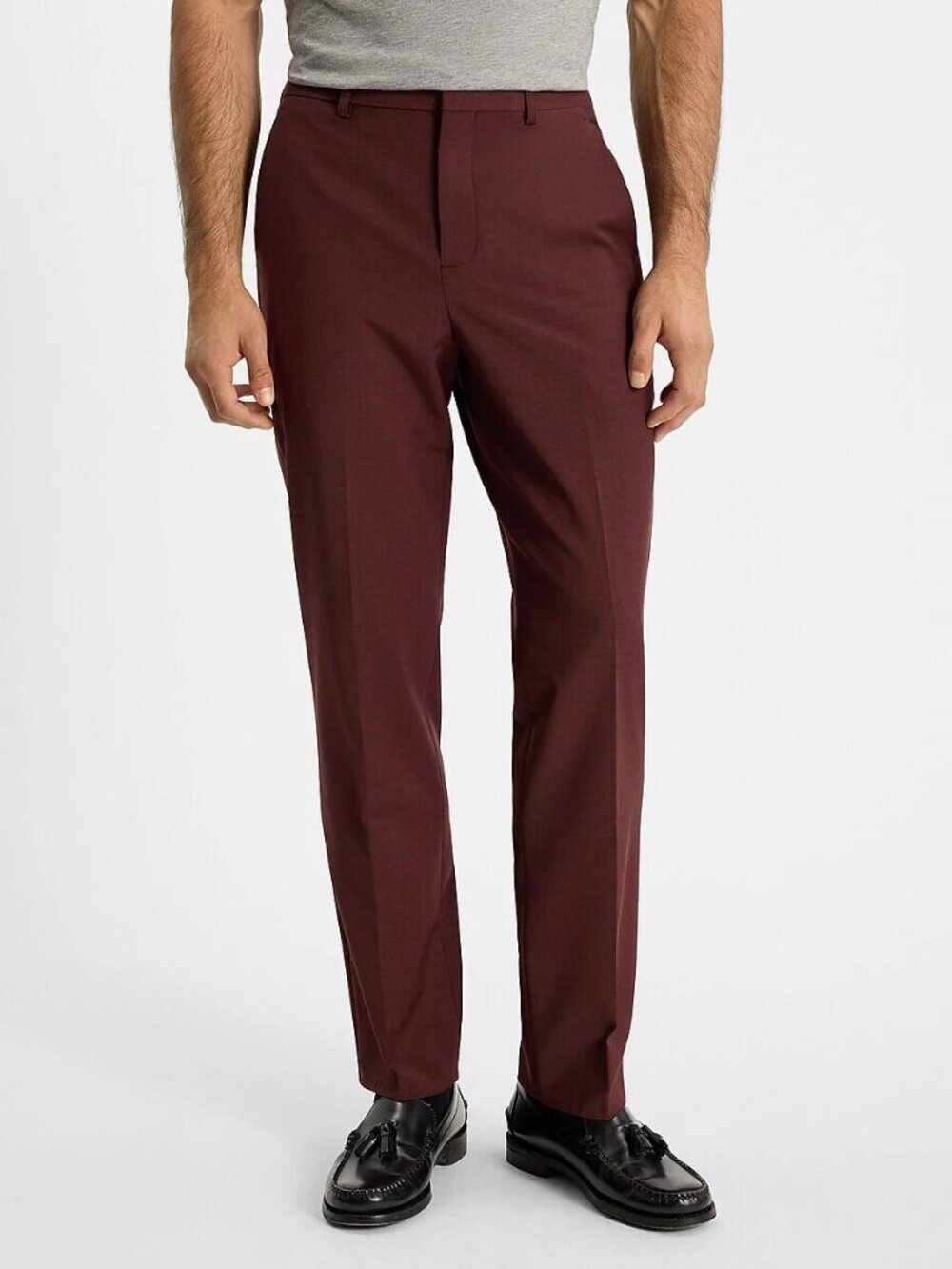 Express Men's Burgundy Dress Pants